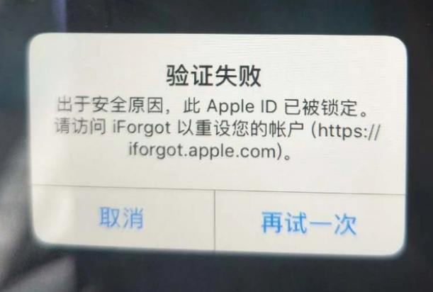 新源iPhone维修分享iPhone上正常登录或使用AppleID怎么办 